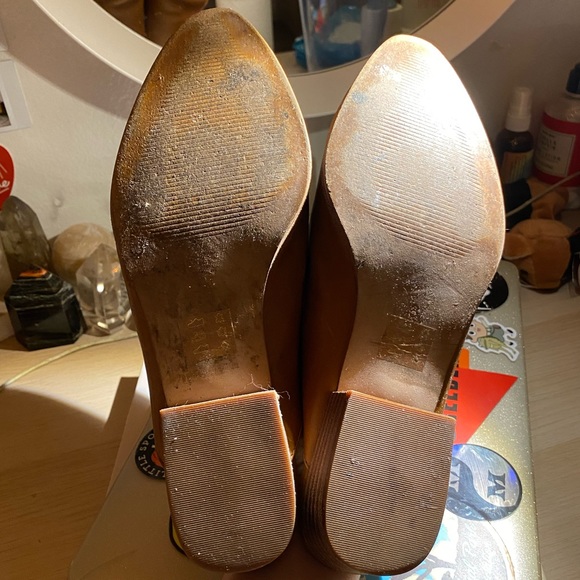 Madewell slip on leather clogs - Picture 8 of 9